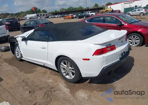 2015 Chevrolet Camaro 1Lt из США, поврежденный, VIN 2G1FD3D39F9268492